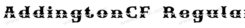 AddingtonCF Regular字体转换 AddingtonCF Regular字体转换